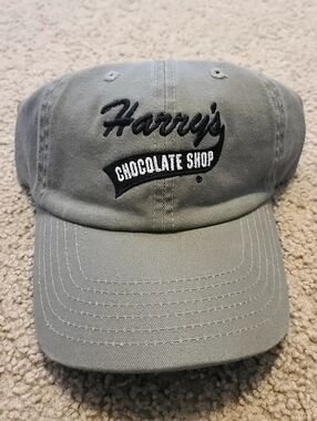 Harry's Chocolate Shop Gray Logo Cap
